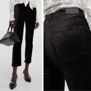 NWT Citizens of Humanity Jolene High Rise Slim Stretch Pants Size 31 Brown